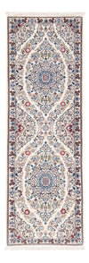 Nain - 6La Alfombra 48x140cm - Alfombra persa - Alfombra de pasillo / Crema / 48 x 140 cm Alfombra de pasillo