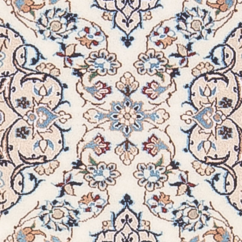 Alfombra de pasillo Alfombra Persa - Nain - Prima - 140 x 48 cm - crema