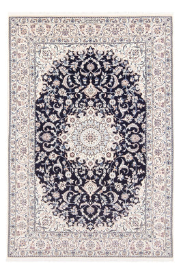 Alfombra Persa - Nain - Prima - 175 x 128 cm - azul oscuro