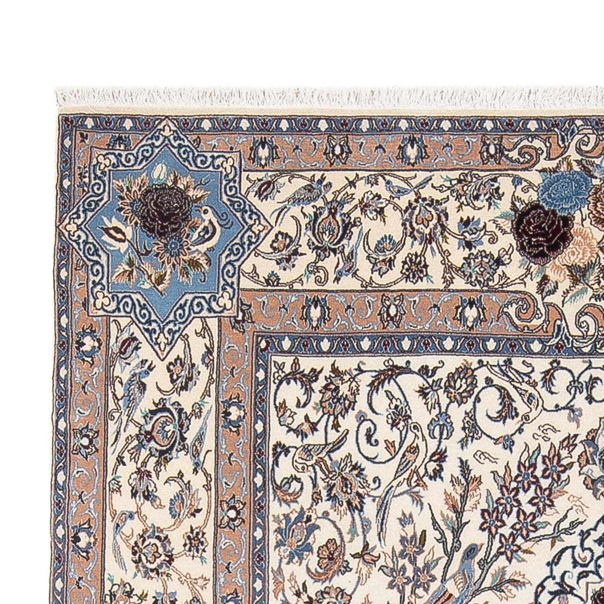 Alfombra Persa - Nain - Prima - 252 x 146 cm - arena