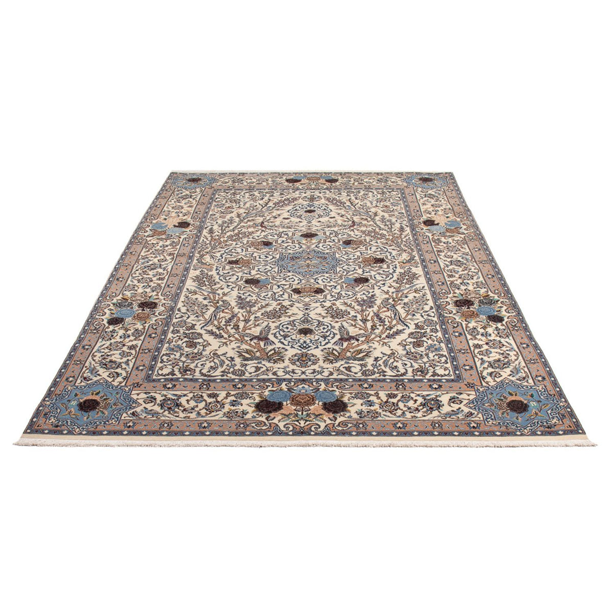 Alfombra Persa - Nain - Prima - 252 x 146 cm - arena