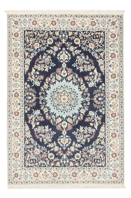 Alfombra Persa - Nain - Prima - 150 x 102 cm - azul oscuro