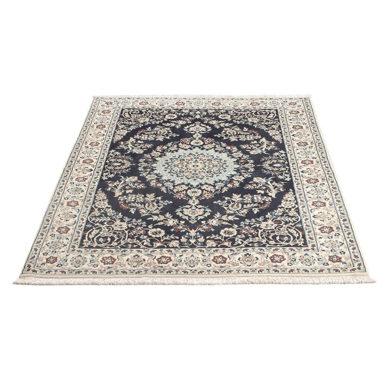 Alfombra Persa - Nain - Prima - 150 x 102 cm - azul oscuro