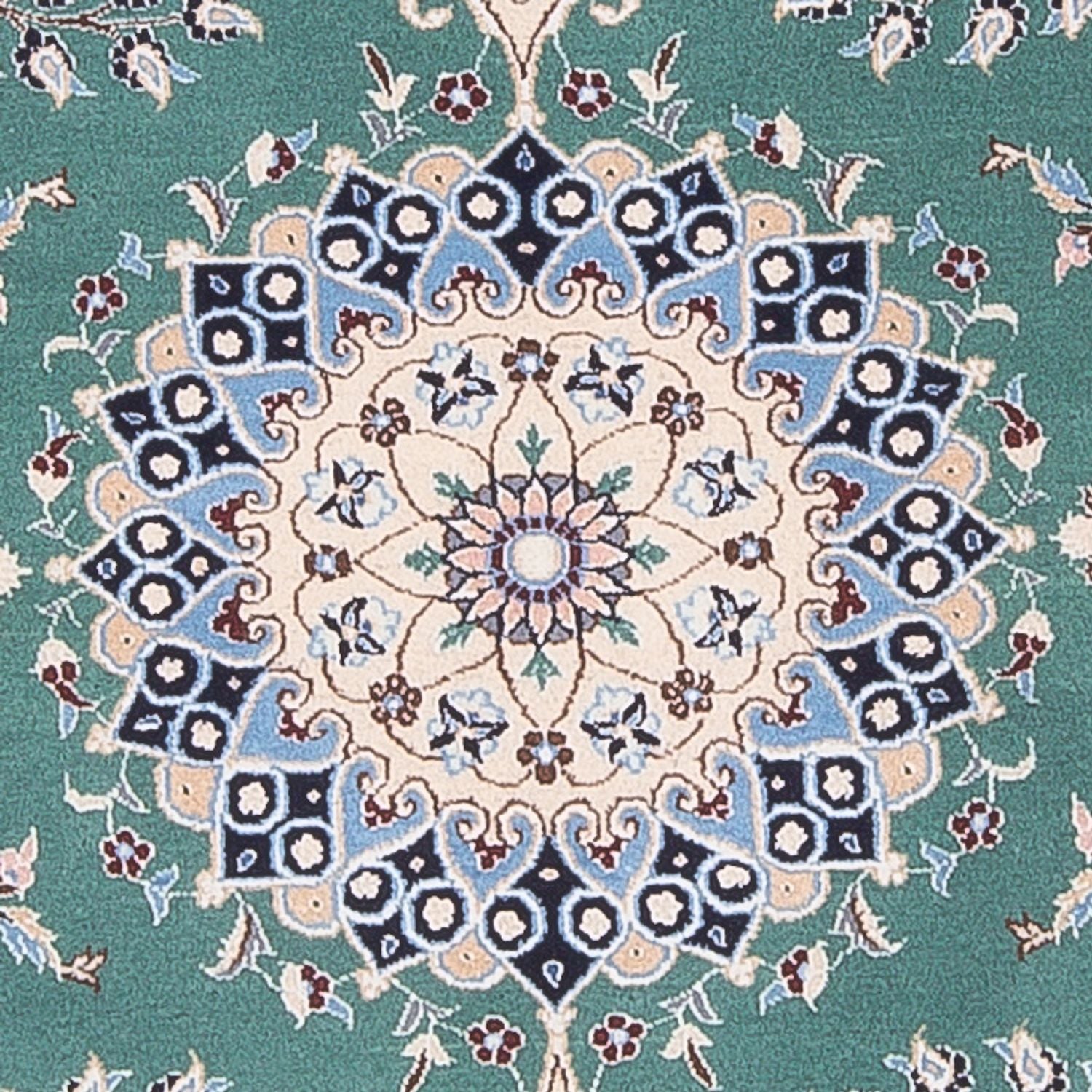 Alfombra Persa - Nain - Prima - 153 x 100 cm - verde