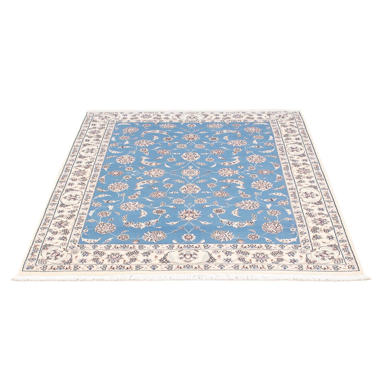 Alfombra Persa - Nain - Prima - 150 x 103 cm - azul