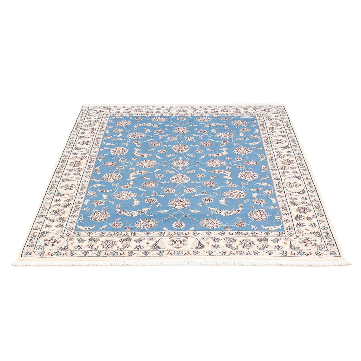 Alfombra Persa - Nain - Prima - 150 x 103 cm - azul
