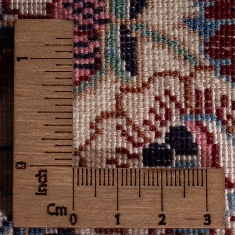 Alfombra de pasillo Alfombra Persa - Nain - Prima - 203 x 48 cm - crema