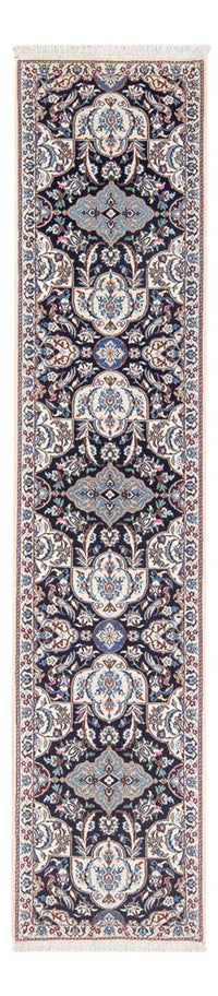 Alfombra de pasillo Alfombra Persa - Nain - Prima - 220 x 52 cm - azul oscuro