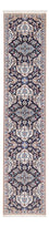 Alfombra de pasillo Alfombra Persa - Nain - Prima - 220 x 52 cm - azul oscuro