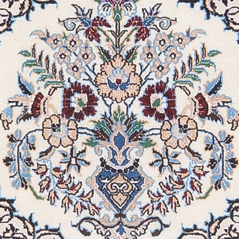Alfombra de pasillo Alfombra Persa - Nain - Prima - 194 x 48 cm - crema