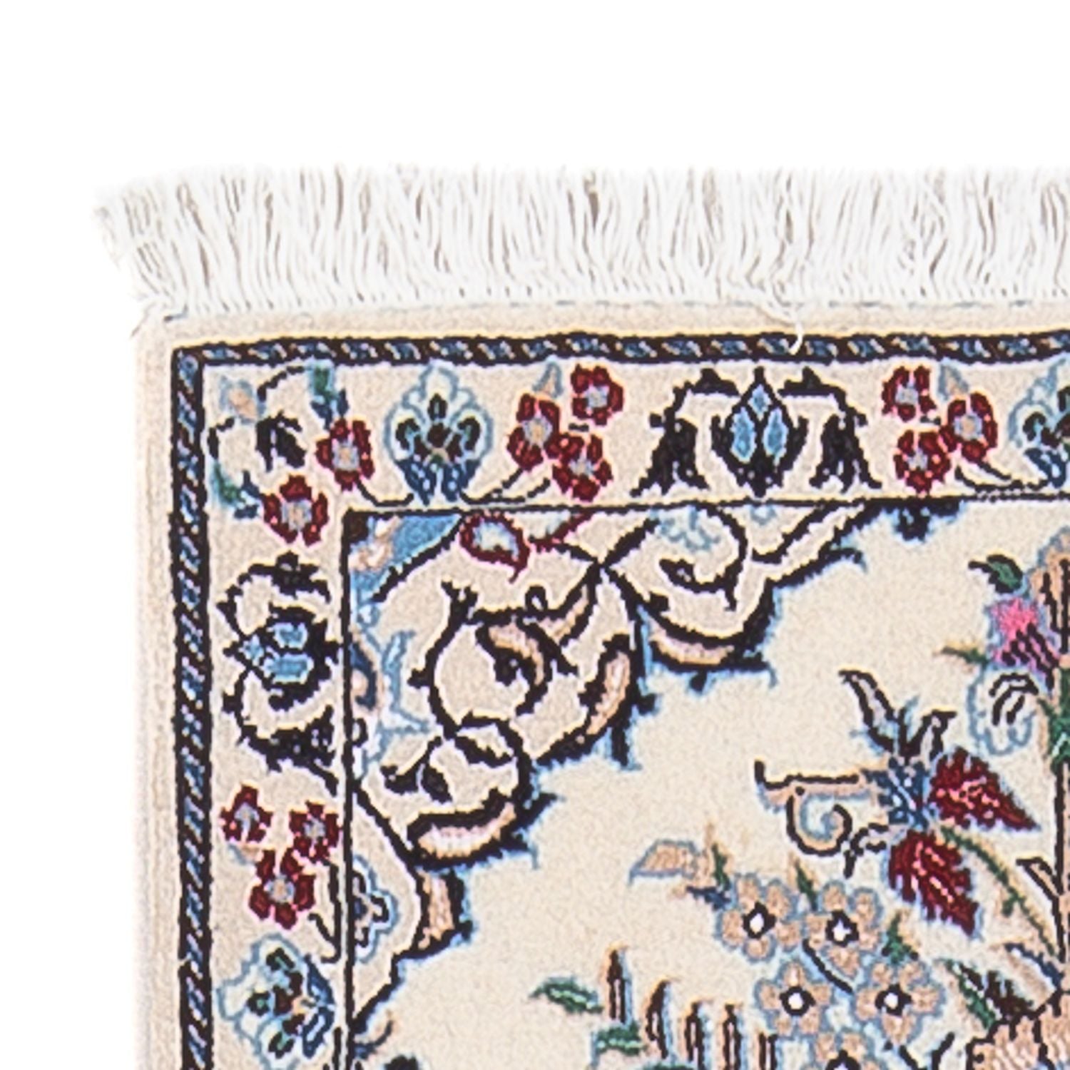 Alfombra de pasillo Alfombra Persa - Nain - Prima - 194 x 48 cm - crema