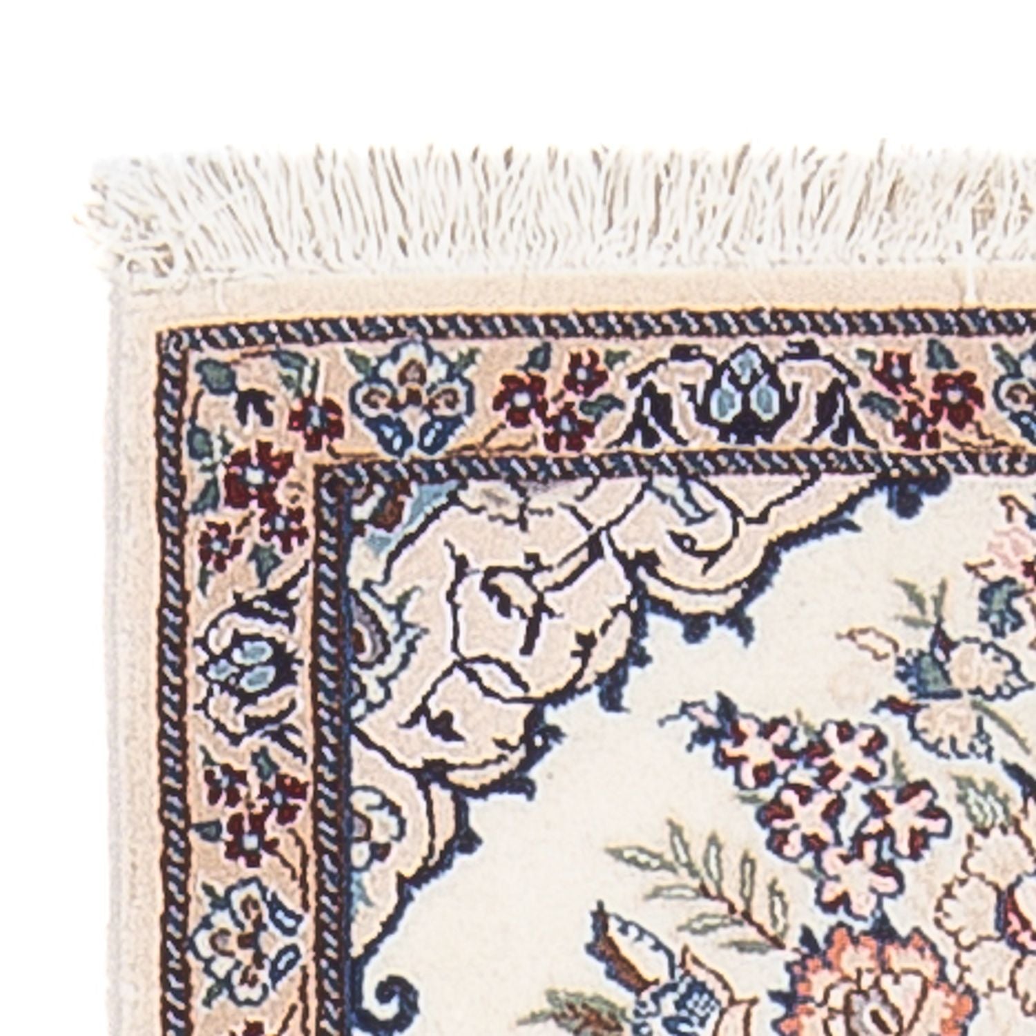 Alfombra de pasillo Alfombra Persa - Nain - Prima - 155 x 48 cm - crema