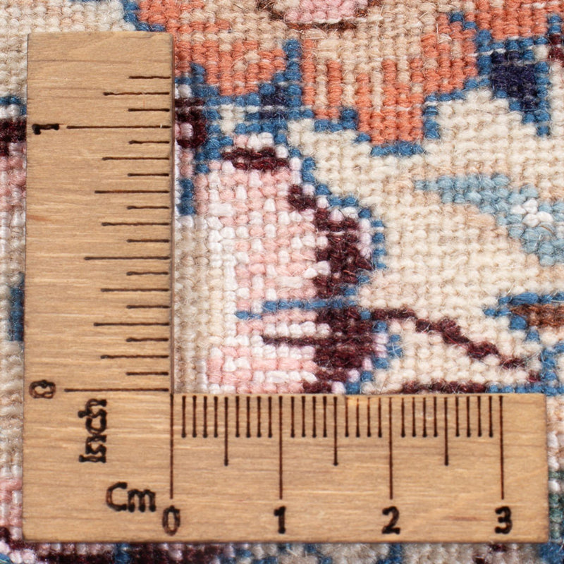 Alfombra de pasillo Alfombra Persa - Nain - Prima - 155 x 48 cm - crema