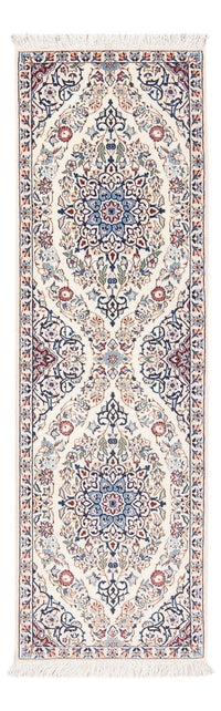 Alfombra de pasillo Alfombra Persa - Nain - Prima - 153 x 46 cm - crema