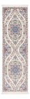 Alfombra de pasillo Alfombra Persa - Nain - Prima - 153 x 46 cm - crema