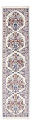 Alfombra de pasillo Alfombra Persa - Nain - Prima - 196 x 52 cm - crema