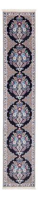 Alfombra de pasillo Alfombra Persa - Nain - Prima - 230 x 47 cm - azul oscuro