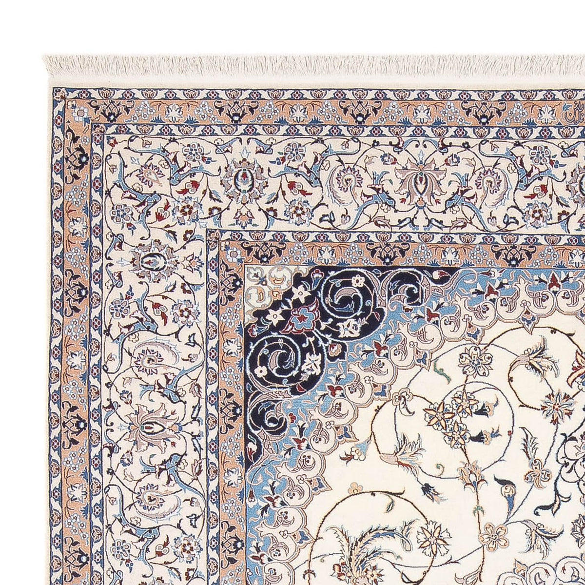 Nain - 6La Alfombra 210x263cm - Alfombra persa - crema