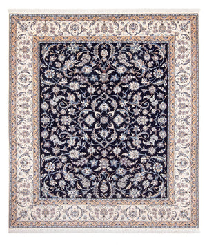 Alfombra Persa - Nain - Prima - 260 x 205 cm - azul oscuro