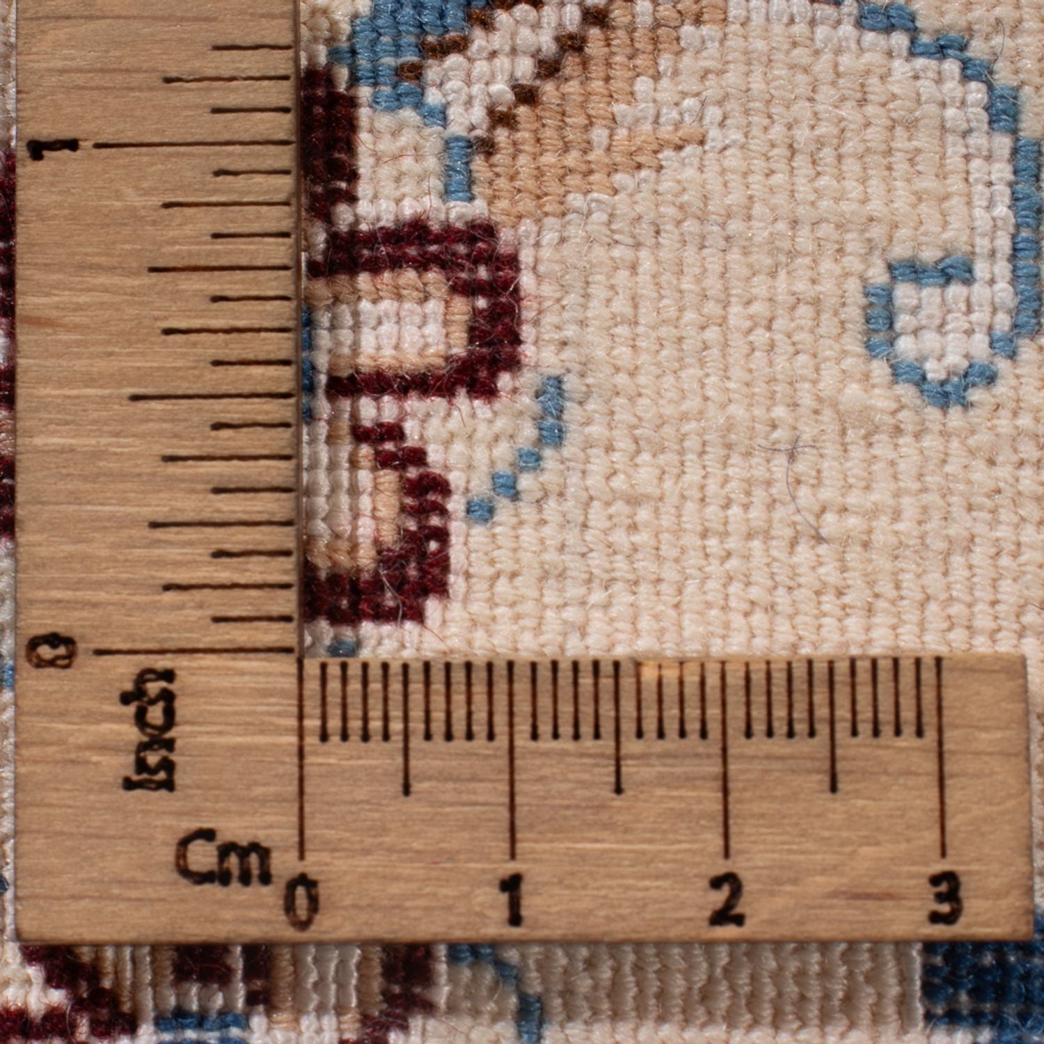 Alfombra Persa - Nain - Prima - 260 x 205 cm - azul oscuro