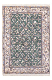 Alfombra Persa - Nain - Prima - 205 x 130 cm - verde menta