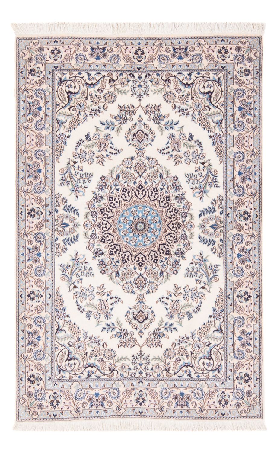 Alfombra Persa - Nain - Prima - 146 x 100 cm - crema