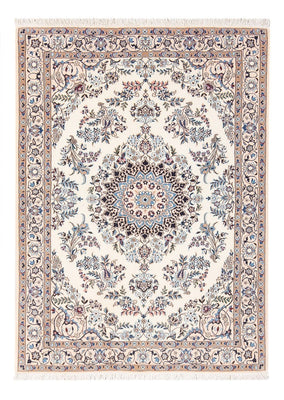 Alfombra Persa - Nain - Prima - 132 x 98 cm - crema