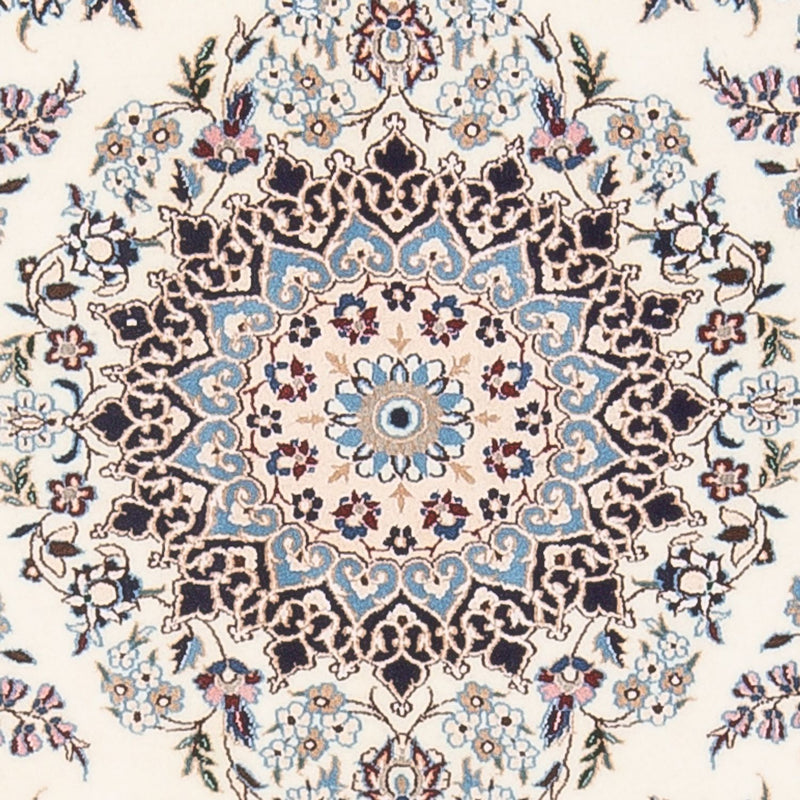 Alfombra Persa - Nain - Prima - 132 x 98 cm - crema