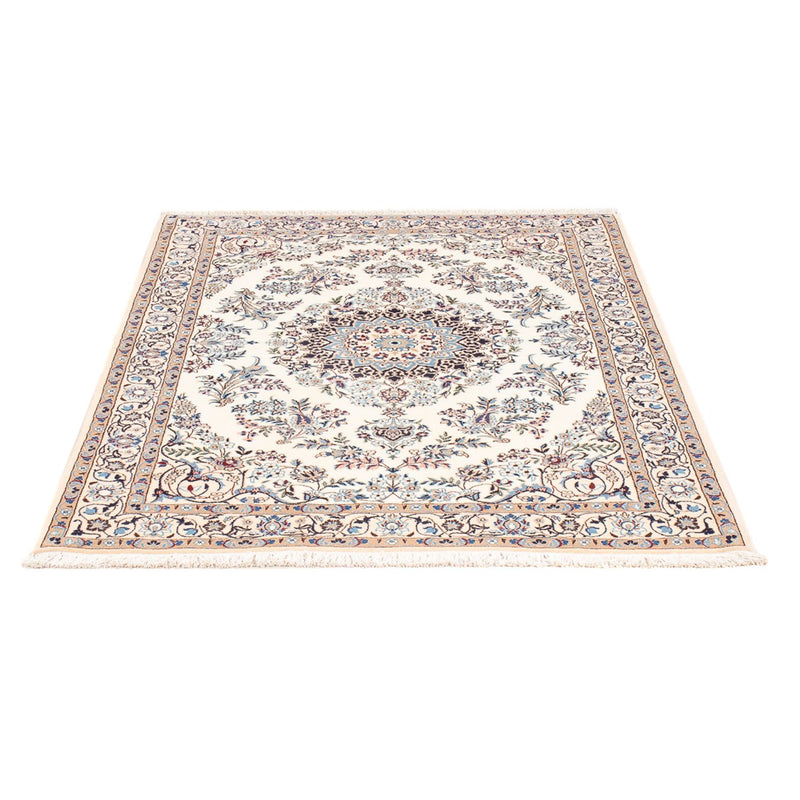 Alfombra Persa - Nain - Prima - 132 x 98 cm - crema