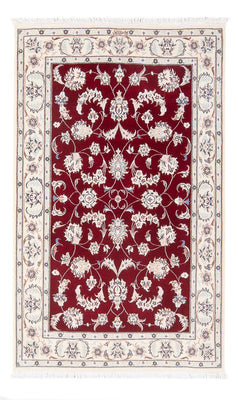 Alfombra Persa - Nain - Prima - 126 x 84 cm - rojo