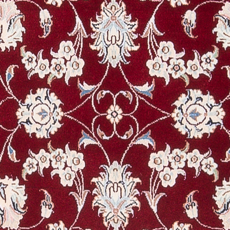 Alfombra Persa - Nain - Prima - 126 x 84 cm - rojo