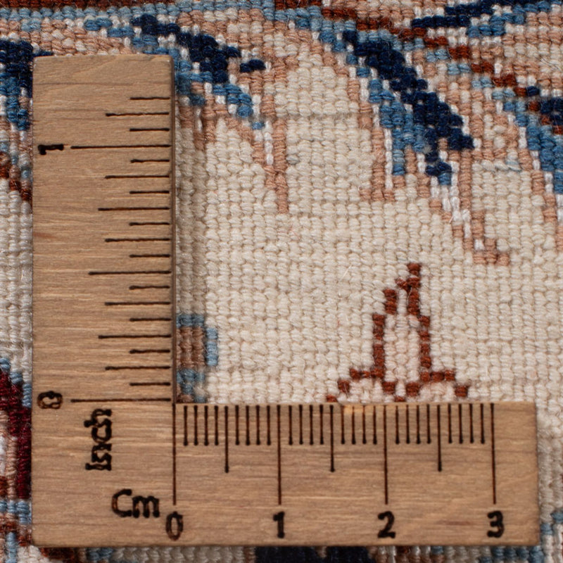 Alfombra Persa - Nain - Prima - 255 x 204 cm - azul oscuro