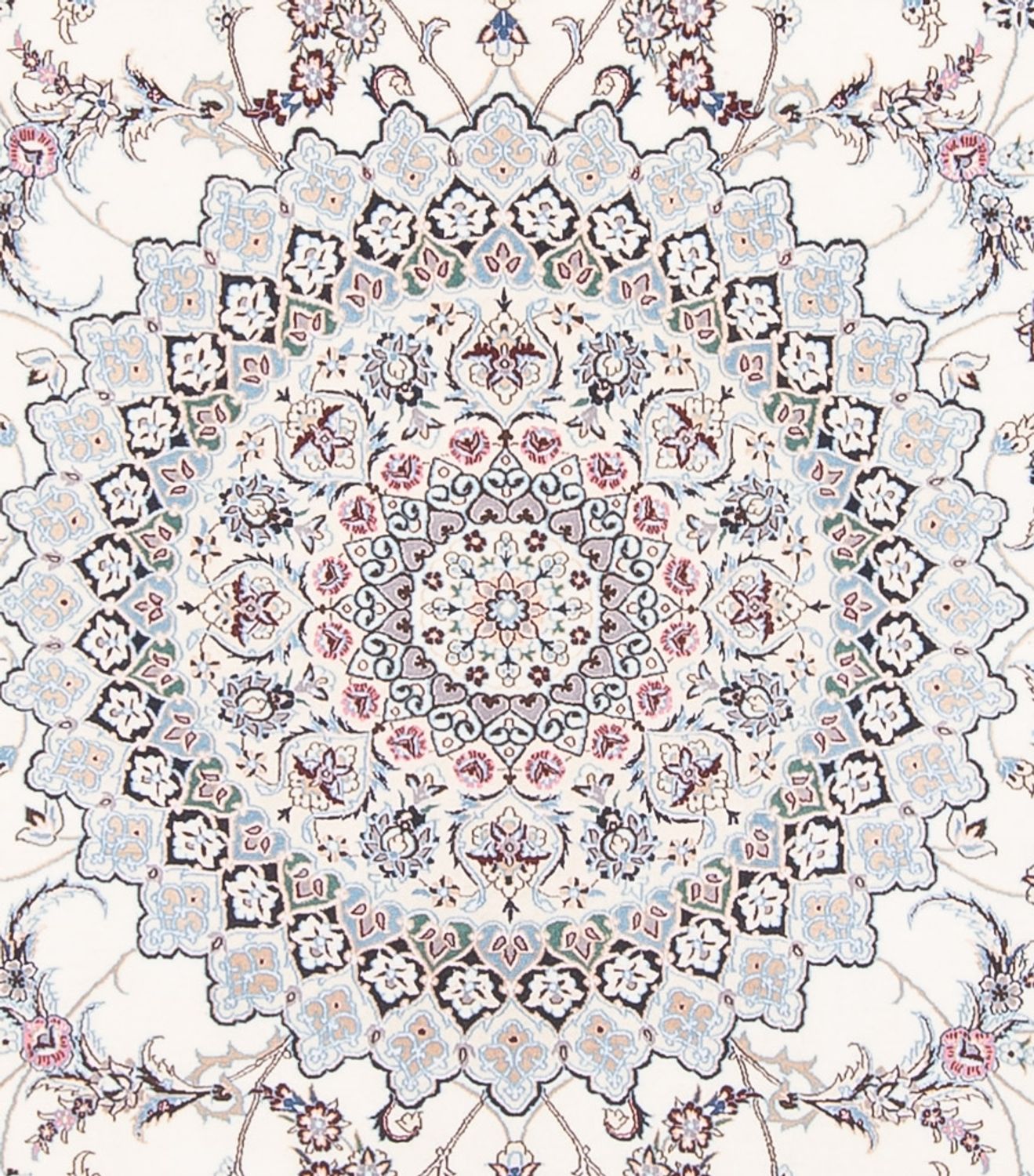 Alfombra Persa - Nain - Prima - 260 x 257 cm - crema