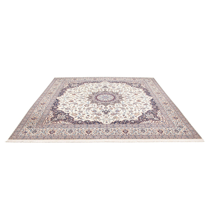 Alfombra Persa - Nain - Prima cuadrado  - 308 x 308 cm - crema