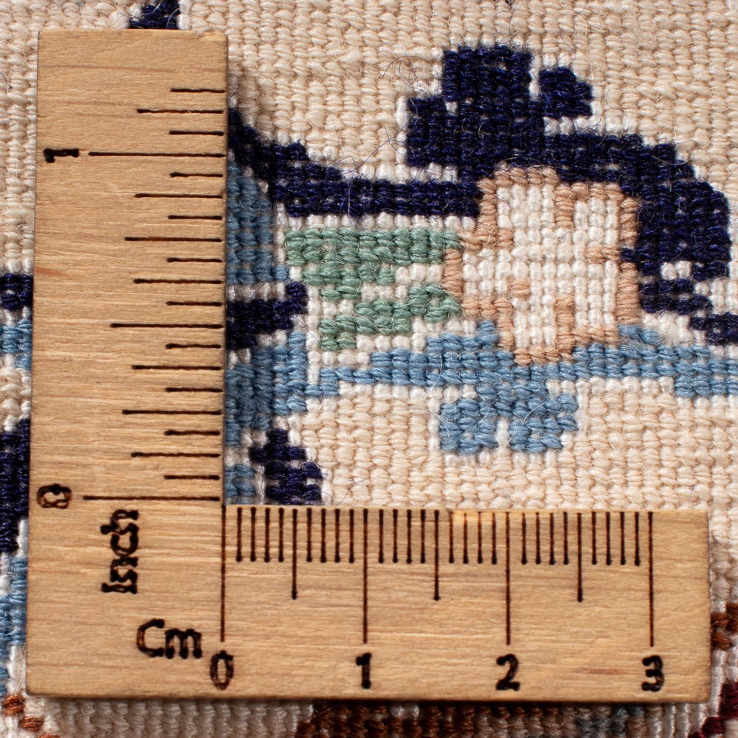 Alfombra Persa - Nain - Prima cuadrado  - 308 x 308 cm - crema