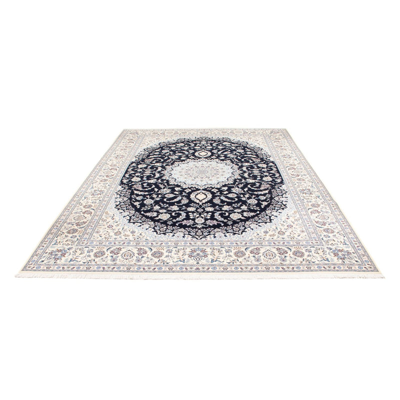 Alfombra Persa - Nain - Prima - 345 x 252 cm - azul oscuro