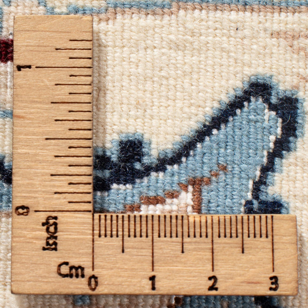 Alfombra Persa - Nain - Prima - 345 x 252 cm - azul oscuro