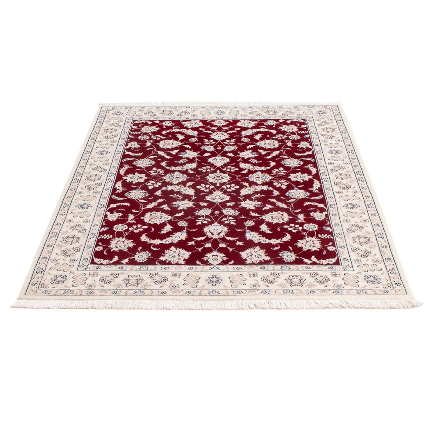 Alfombra Persa - Nain - Prima - 154 x 110 cm - rojo