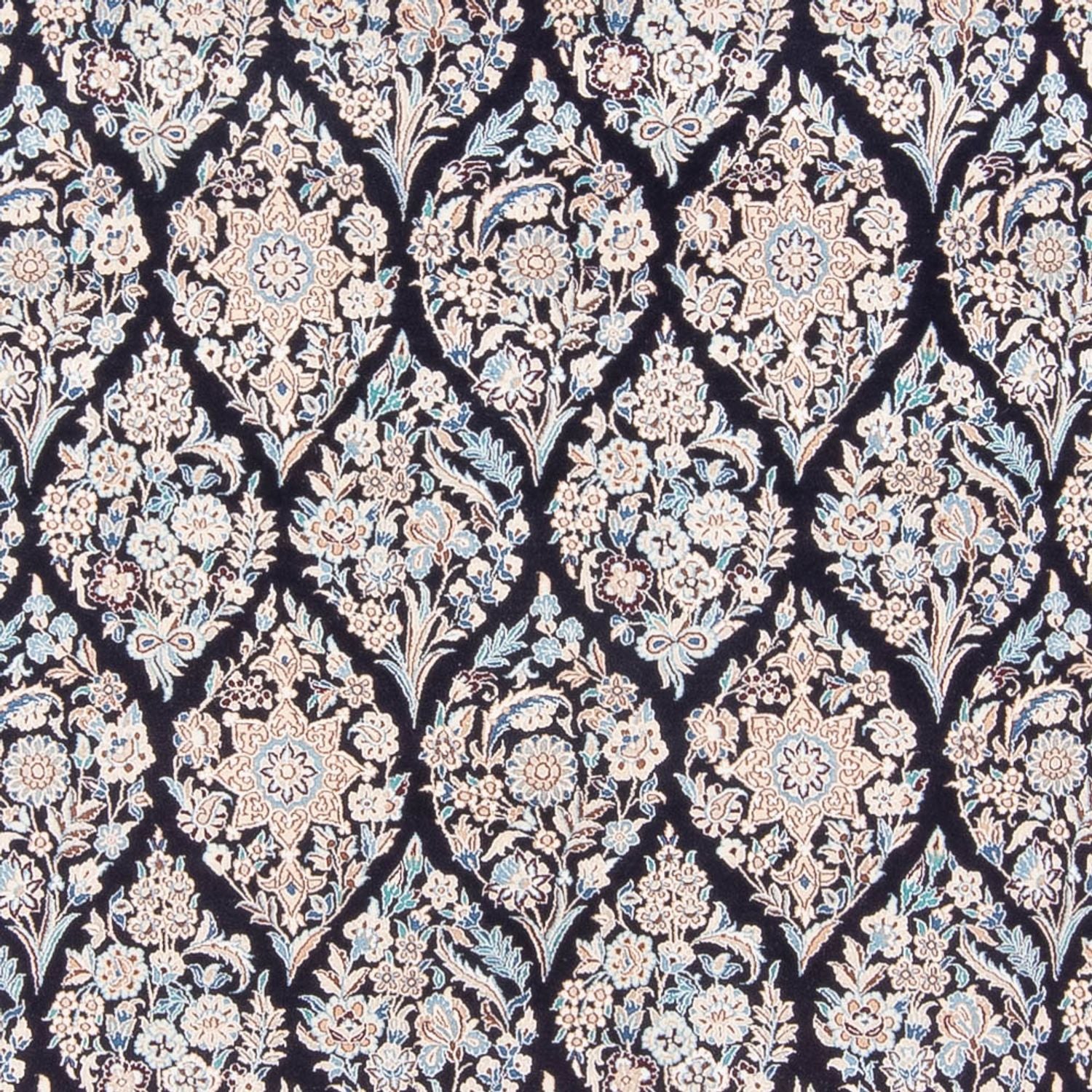 Alfombra Persa - Nain - Prima - 302 x 200 cm - azul oscuro