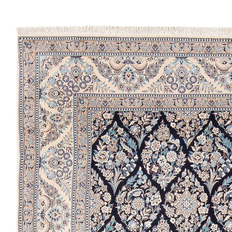 Alfombra Persa - Nain - Prima - 302 x 200 cm - azul oscuro