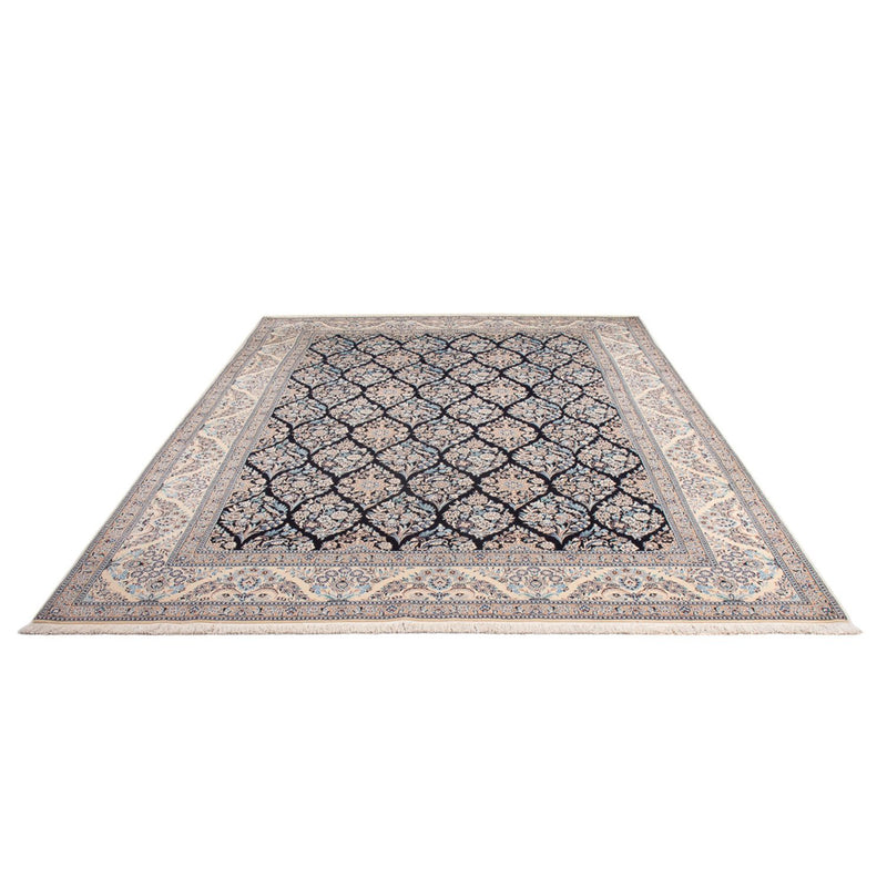 Alfombra Persa - Nain - Prima - 302 x 200 cm - azul oscuro
