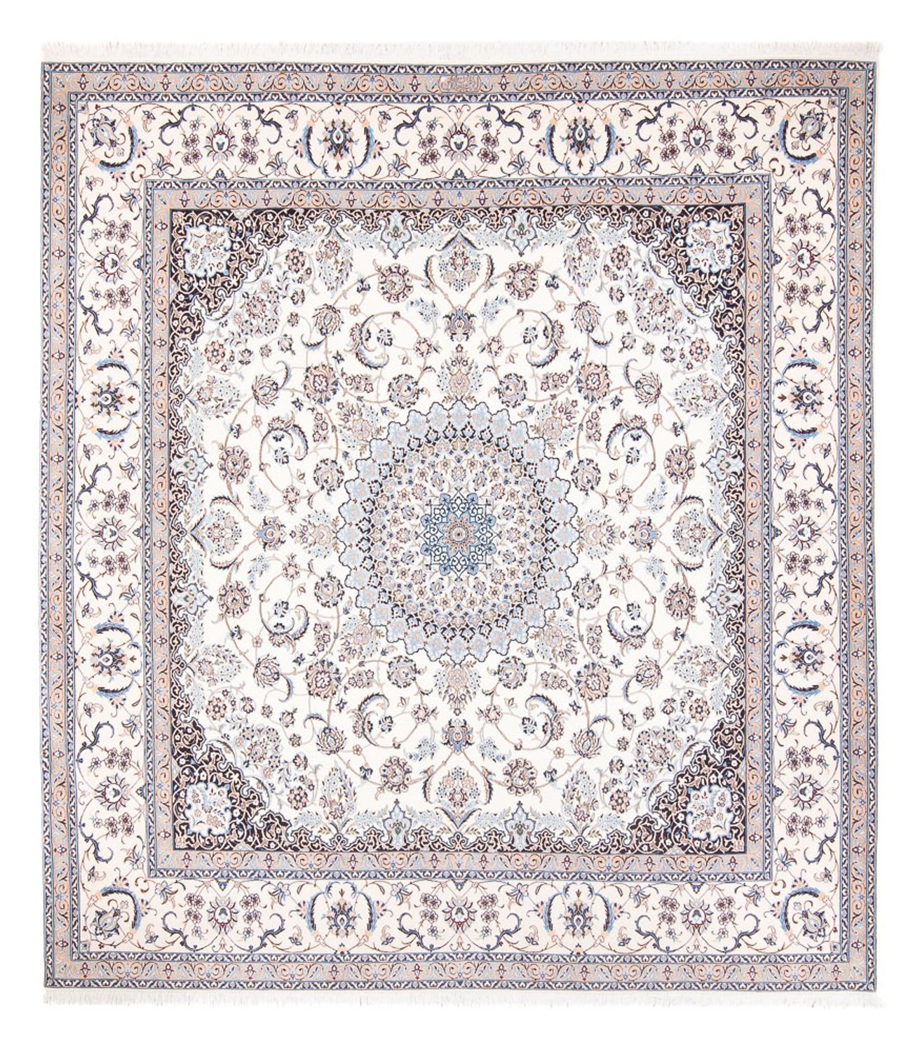 Alfombra Persa - Nain - Prima - 261 x 247 cm - crema