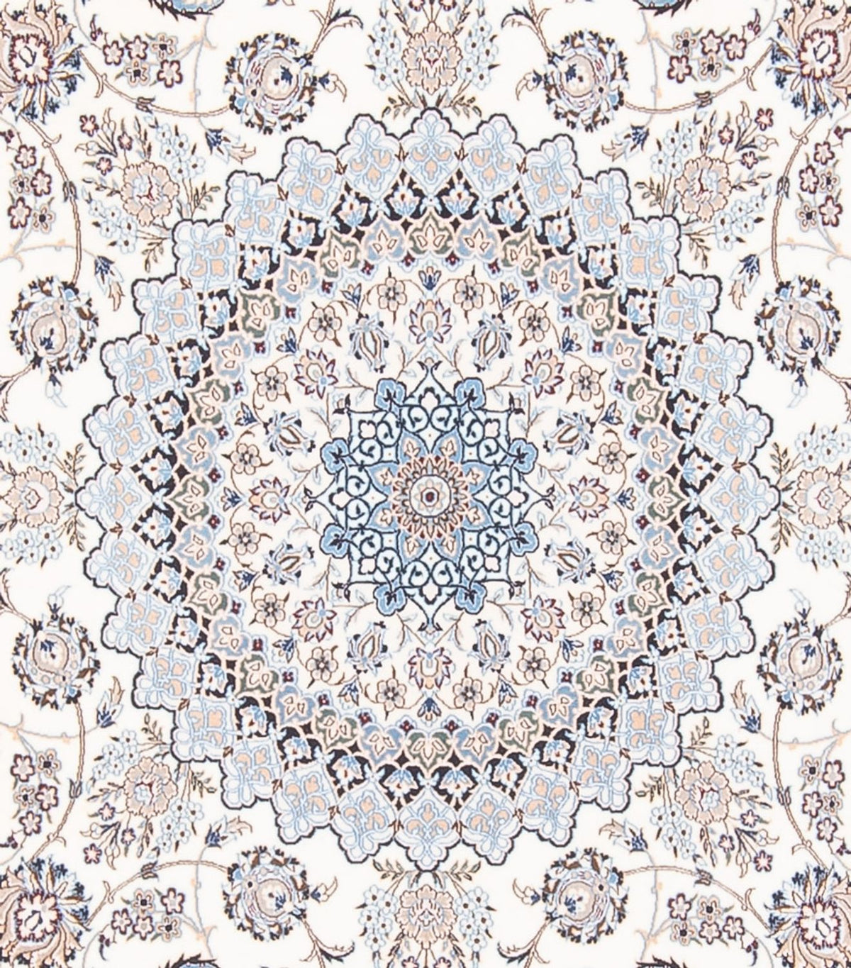Alfombra Persa - Nain - Prima - 261 x 247 cm - crema