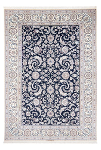 Alfombra Persa - Nain - Prima - 298 x 195 cm - azul oscuro