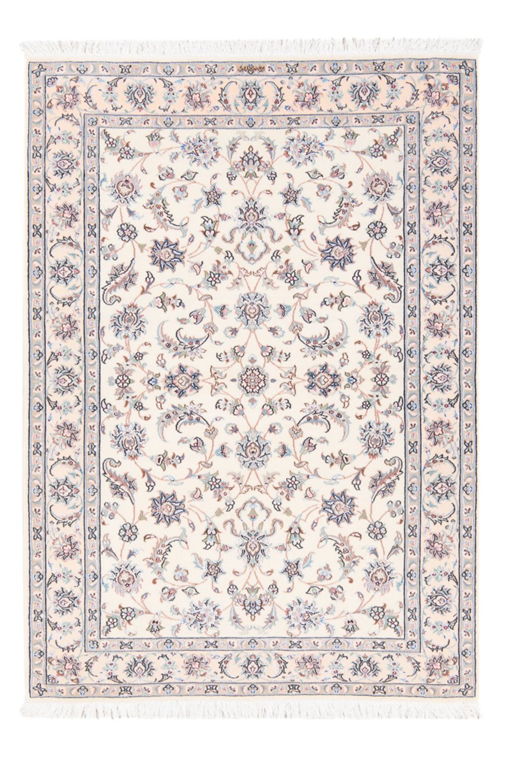 Alfombra Persa - Nain - Prima - 150 x 102 cm - crema