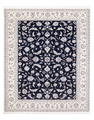 Alfombra Persa - Nain - Prima - 203 x 151 cm - azul oscuro