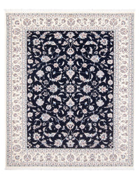 Alfombra Persa - Nain - Prima - 203 x 151 cm - azul oscuro