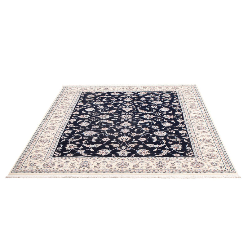 Alfombra Persa - Nain - Prima - 203 x 151 cm - azul oscuro