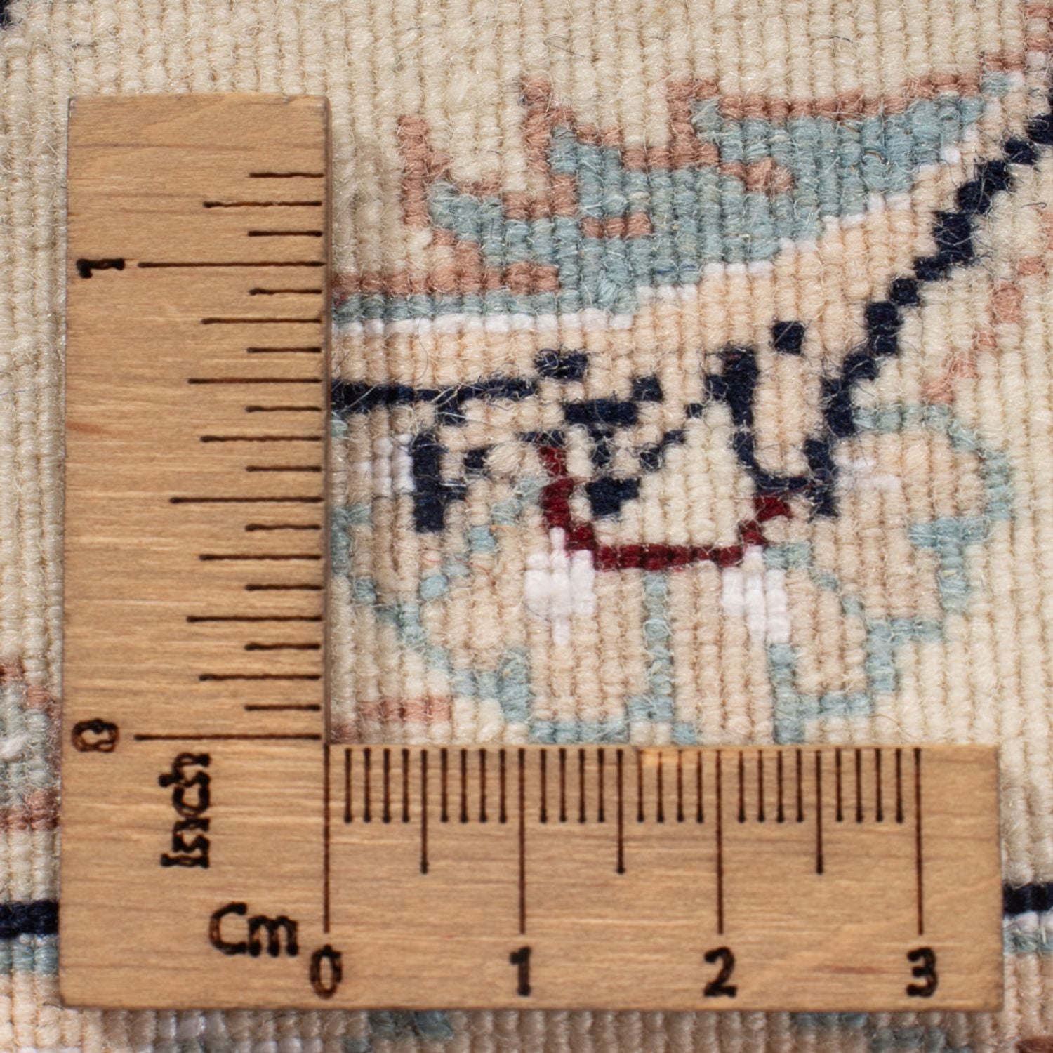 Alfombra Persa - Nain - Prima - 203 x 151 cm - azul oscuro