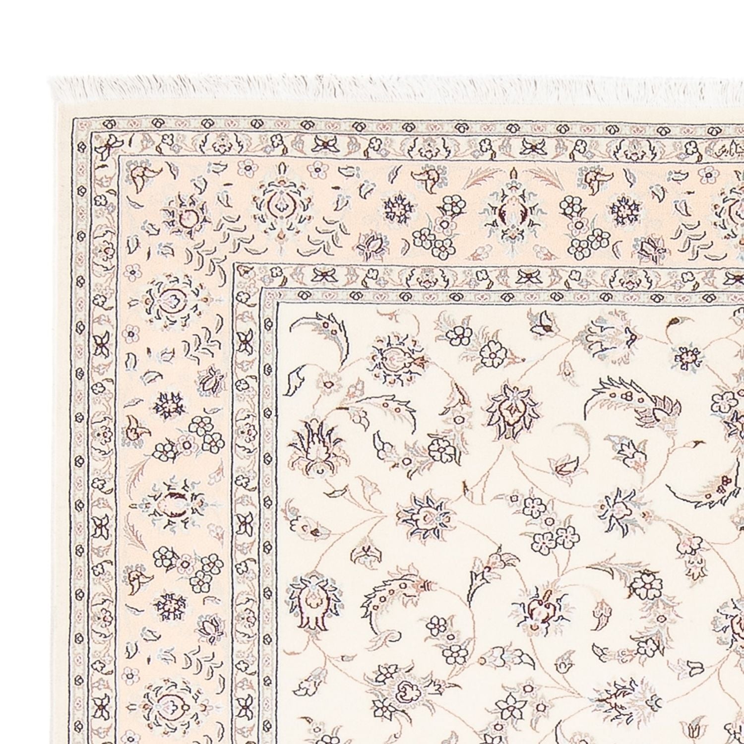 Alfombra Persa - Nain - Prima - 198 x 150 cm - crema
